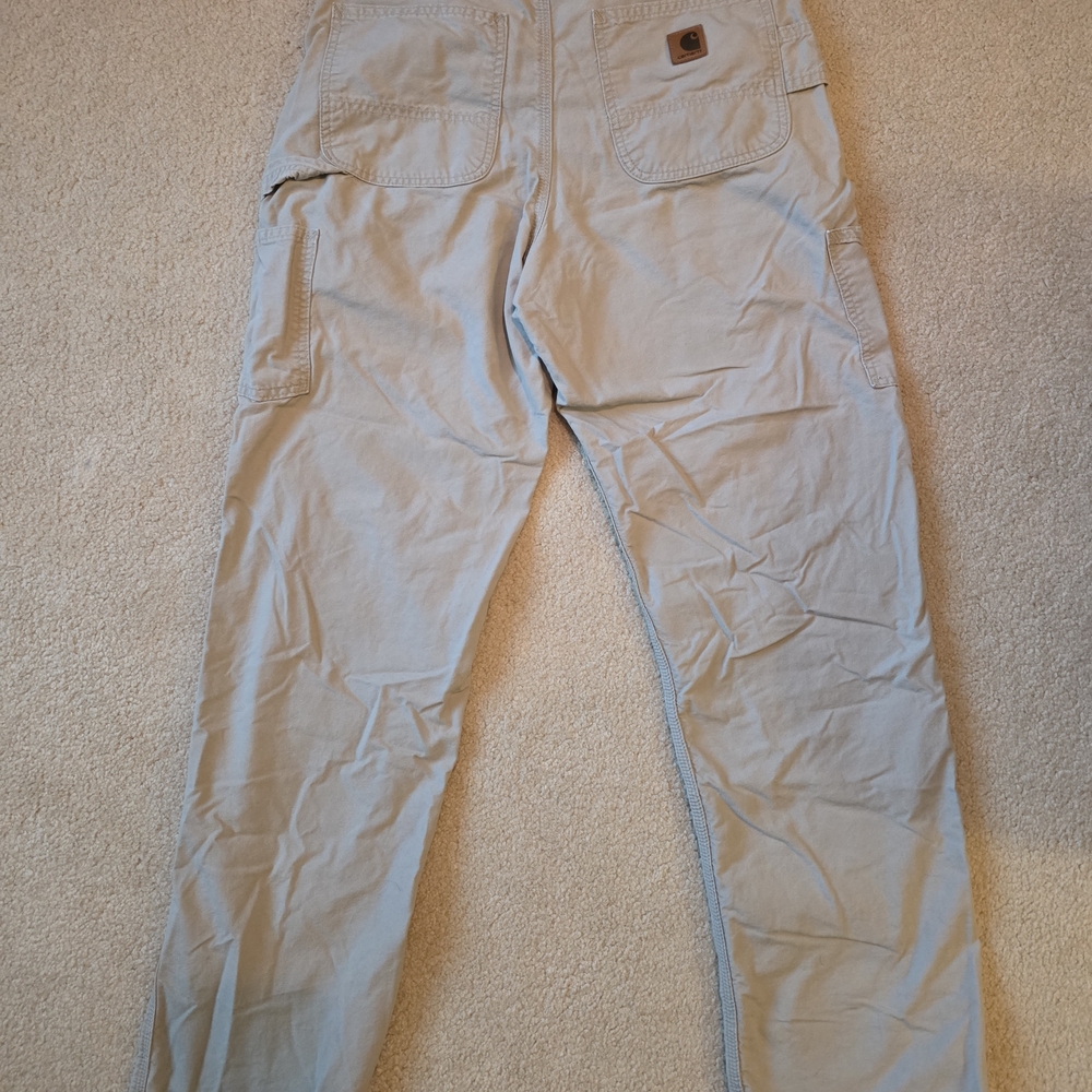 Carhartt Men's Casual Pants in Light Gray